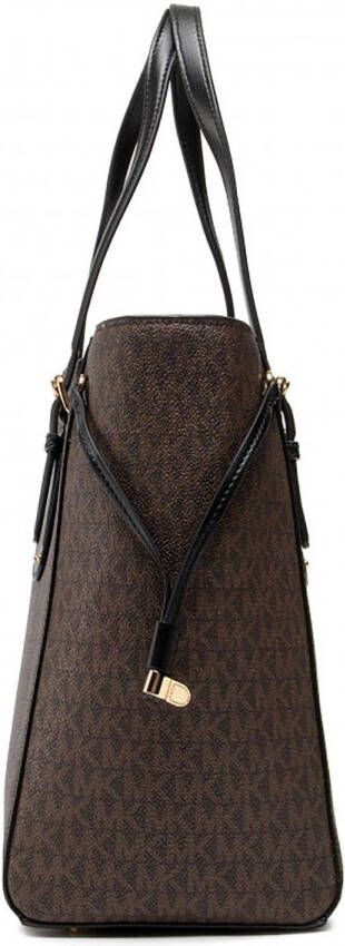 Michael Kors Handtas Voyager Medium Mf Top Zip Tote Bruin
