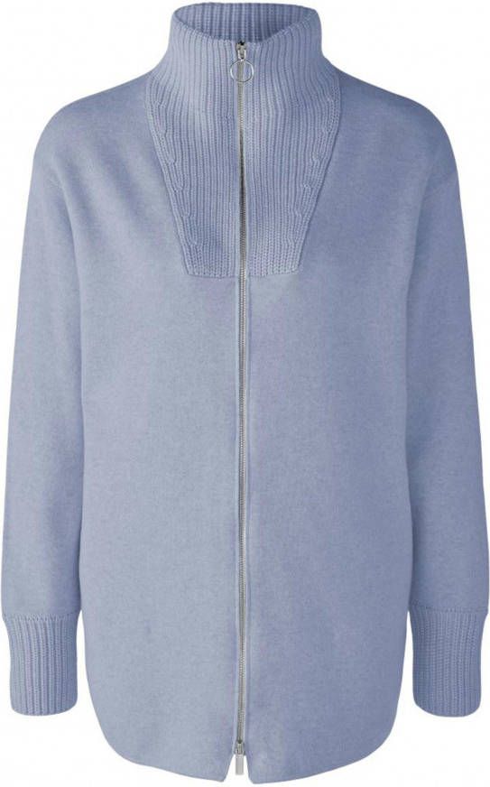 Oui Voldoende oorbellen , Blauw, Dames