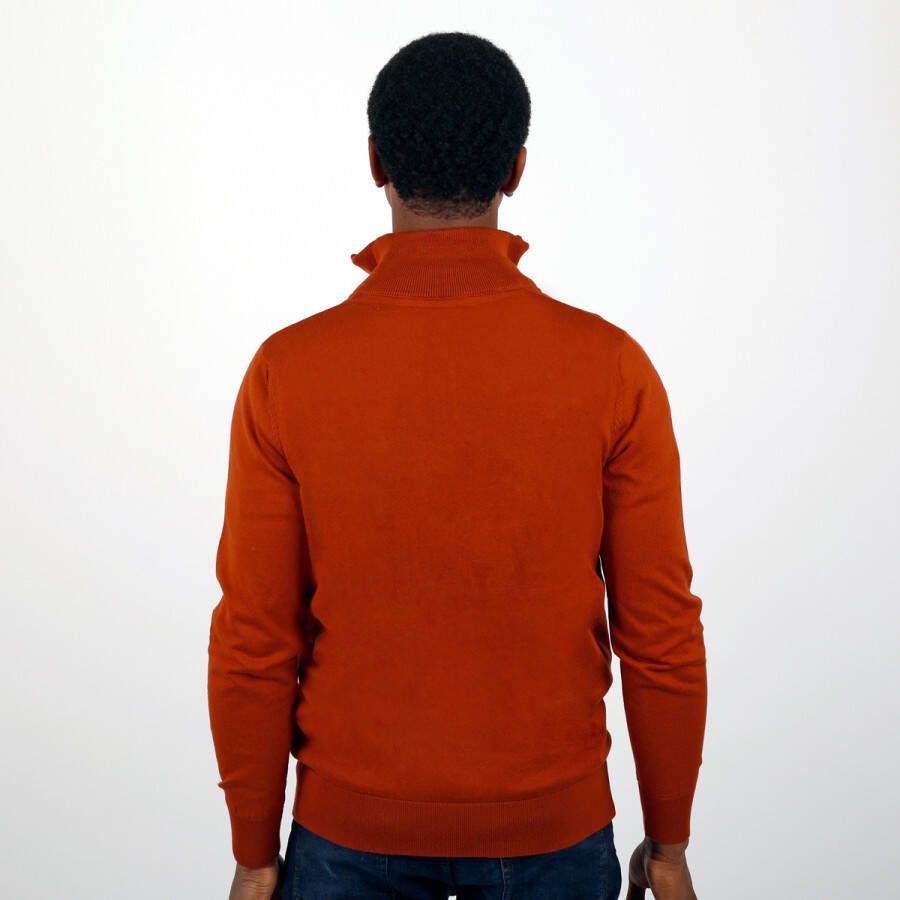 Quick-Q1905 Sale tot 50% | Heren Trui Kralingen | Roest Oranje