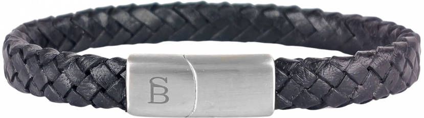 Steel&amp, Barnett Riley Leren Armband Heren