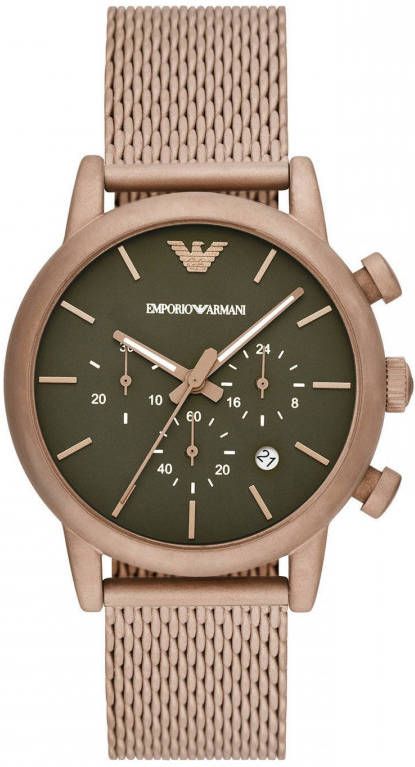 Emporio Armani Horloges Luigi AR11428 Beige