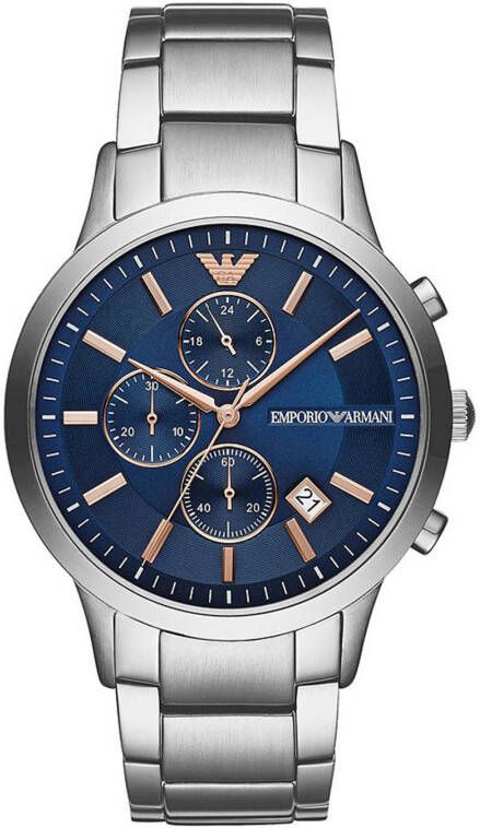 Emporio Armani watch Ar11458 Renato , Grijs, Heren