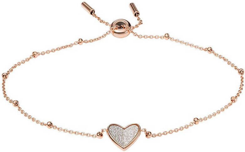 Fossil armband JF03647791 Vintage Glitz rosé