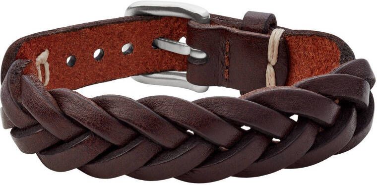 Fossil armband JF03851040 Vintage Casual bruin
