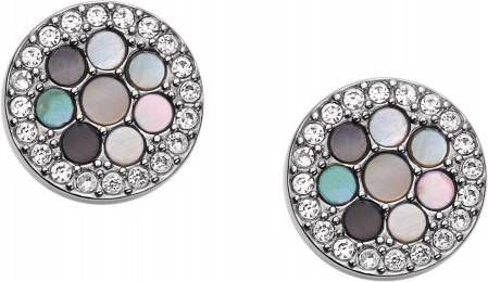 Fossil Vintage Glitz oorknopjes met parelmoer JF02310040