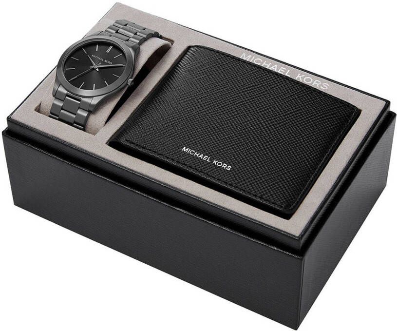 Michael Kors horloge MK1044 Slim Runway Grijs