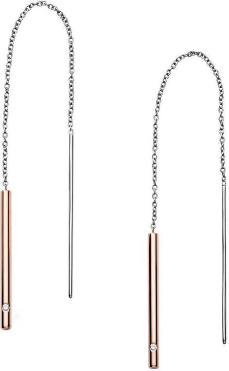 Skagen oorbellen SKJ1079998 Elin rosé