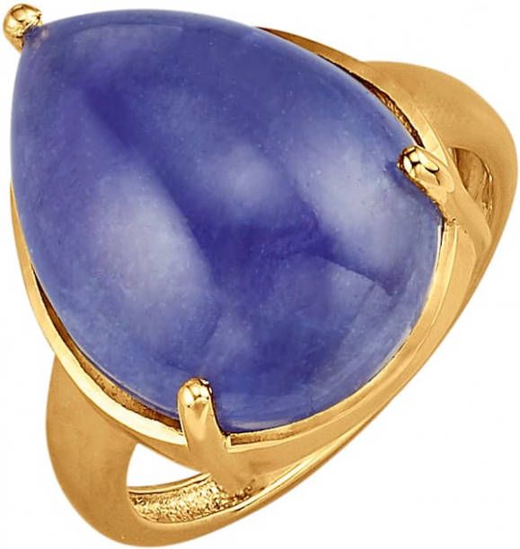 Diemer Farbstein Damesring met tanzaniet Blauw
