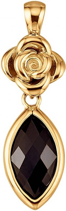 Diemer Farbstein Hanger met granaat Rood