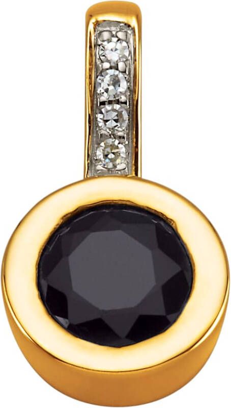 Diemer Farbstein Hanger met saffier Blauw