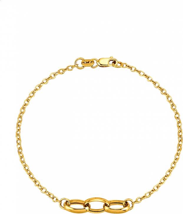 KLiNGEL Armband 9 kt. Geelgoudkleur