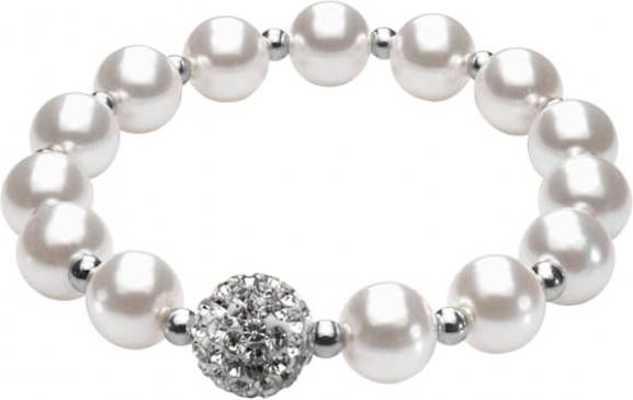 KLiNGEL Armband met synthetische parels Multicolor