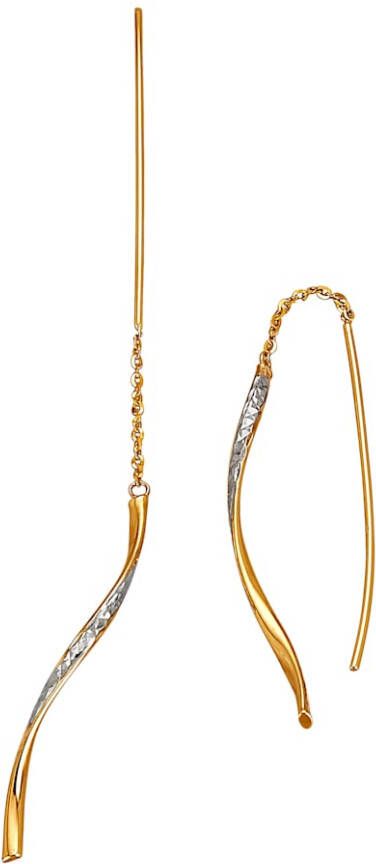 KLiNGEL Doorhalers 9 kt. Bicolor