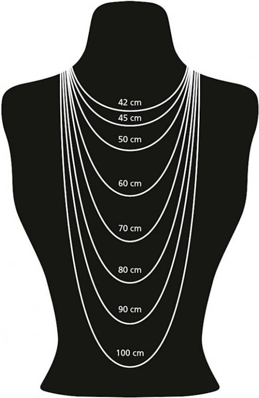 KLiNGEL Ketting Zilverkleur